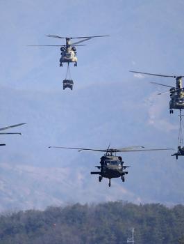 اميركا وتدريبات العسكرية مع كوريا الجنوبية 