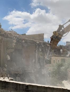 هدم في القدس 