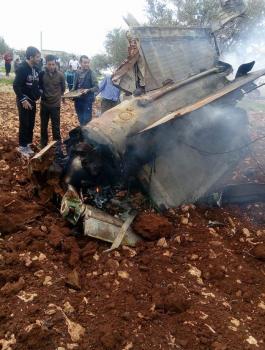 اسقاط طائرة اف 16 إسرائيلية