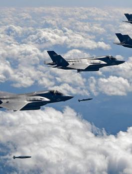 ضربات امريكية فرنسية بريطانيا على سوريا 