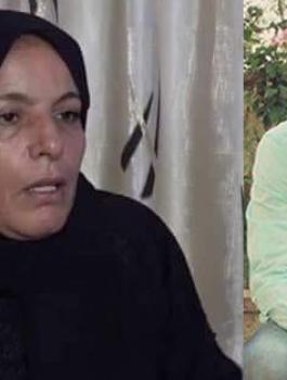والدة الشهيد اشرف نعالوة 