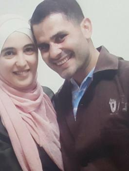 زوجة الأسير ماهر الهشلمون