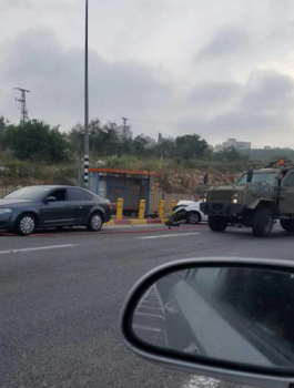 استشهاد فلسطيني بعد ان حاول الفرار بمركبة مسروقة قرب سلفيت 
