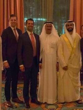 نجلا ترامب يحضران حفل زفاف ابنة رجل أعمال إماراتي