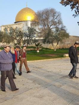 اقتحام المستوطنين للمسجد الأقصى المبارك 