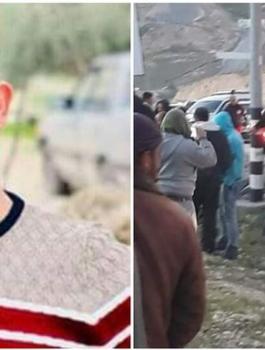 مصرع شاب على طريق وادي النار 