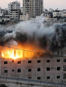 الهدم في وادي الحمص بالقدس 