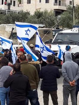 مستوطنون في تقوع 