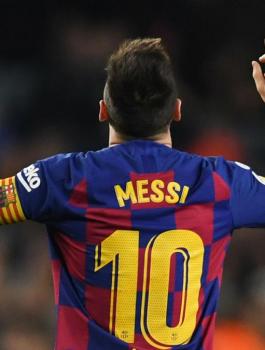 ميسي وبرشلونة 