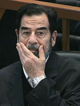 دماء صدام حسين 