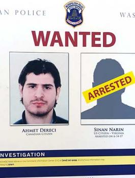 الشرطة الأمريكية تقرر اعتقال 12 حارسا من مرافقي اردوغان