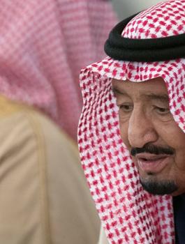 الملك سلمان وايران 