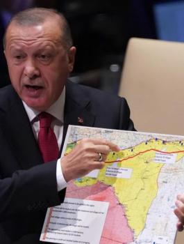 اردوغان واللاجئيين السوريين 
