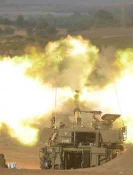 قصف اهداف للجيش السوري في الجولان 