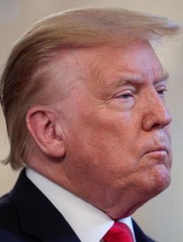 ترامب والاصابات بفيروس كورونا 