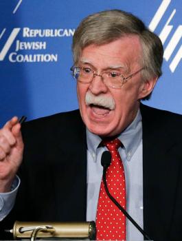 بولتون واسرائيل وايران 