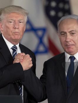 ترامب واسرائيل ونقل السفارة الى القدس 