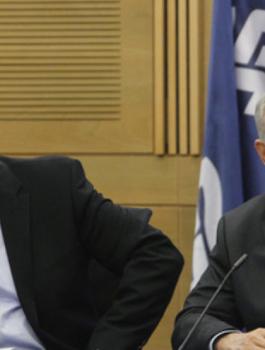 نتنياهو وليبرمان والتهدئة في غزة 