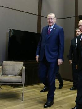 لقاء بوتين اردوغان 