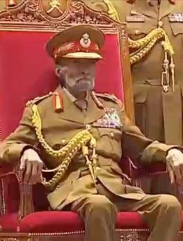 السلطان قابوس يسافر الى بلجيكا 