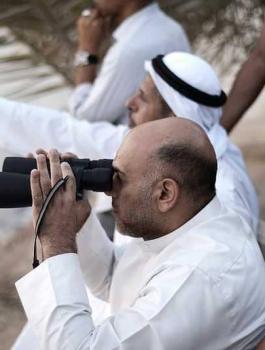 تحري هلال شهر رمضان 