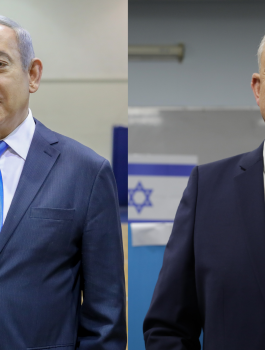 نتنياهو وغانتس 
