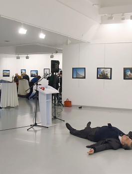 مقتل السفير الروسي في انقرة 