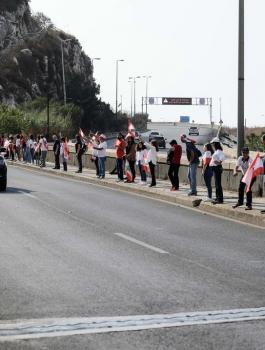 التظاهرات في لبنان 