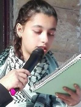 ابنة الاسير عبدالله البرغوثي