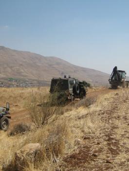 اعمال مسح في الاغوار 