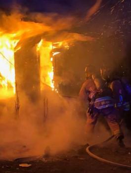 وفاة مسن مقعد بحريق داخل منزله في نابلس 