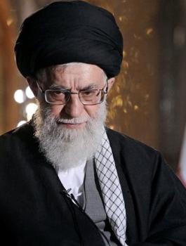 خامنئي والتظاهرات في ايران 