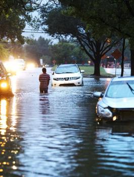 الجالية الفلسطينية تهب لاغاثة منكوبي الاعصار في أمريكا