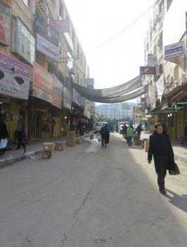 ازالة التعديات من على شوارع جنين 