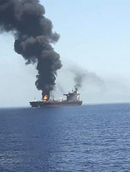 استهداف ناقلات نفط قرب سلطنة عمان 