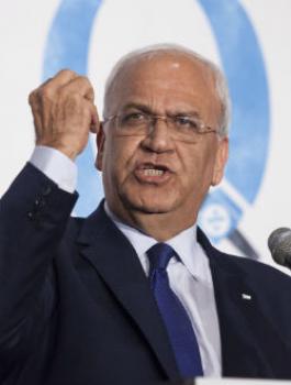 عريقات ونقل السفارة الامريكية الى القدس 