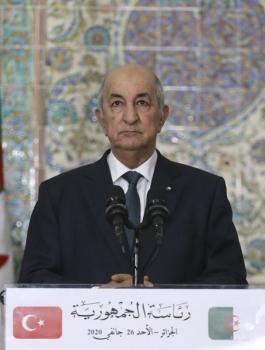 الرئيس الجزائري والتطبيع 