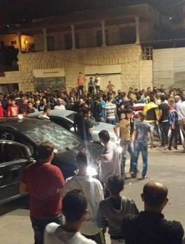 اطلاق النار على شاب بقباطية 