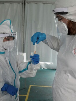 مصابي كورونا في اسرائيل 