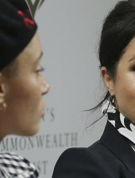 ترامب وميجان ماركل 