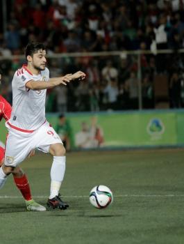 مباراة فلسطين وعمان 