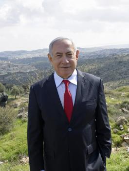 نتنياهو وقادة المستوطنين في الضفة الغربية 