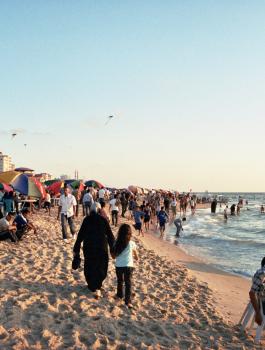  63% من شواطئ غزة ملوثة