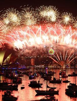 احتفالات راس السنة في بيروت 