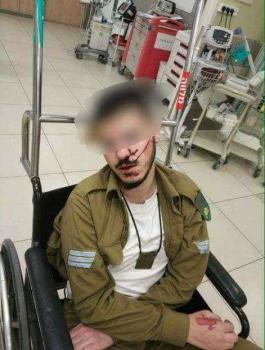 جندي درزي يتعرض للضرب المبرح 