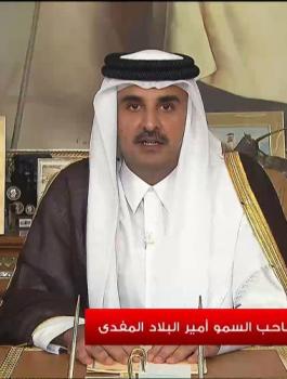 امير قطر والاقصى 