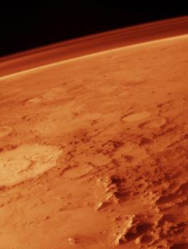 الحياة على كوكب المريخ 