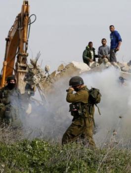 هدم منازل الفلسطينيين 