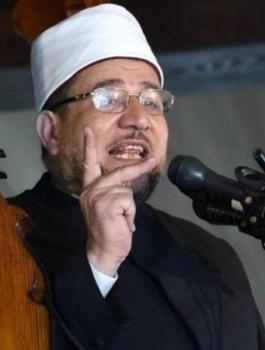 وزير الاوقاف المصري والمقاتل المصري 