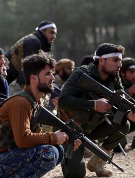 اشتباكات بين المعارضة السورية 